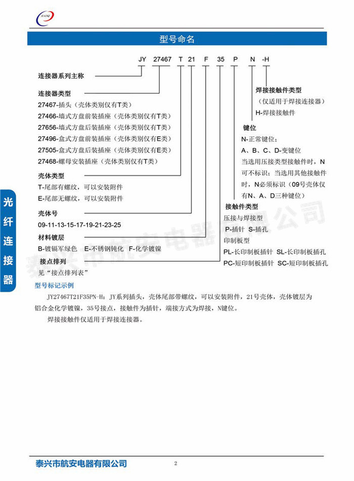 J599I系列電連接器